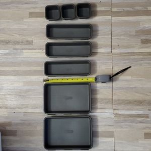 Desk drawer organizing set